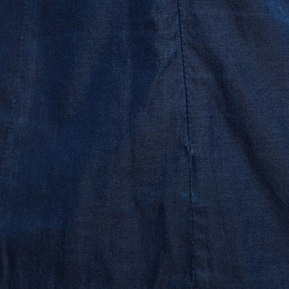 Caroline Constas Ruffle Denim Top - Picture 4 of 10